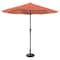 Pure Garden 9-Foot Outdoor Patio Umbrella with Base, Orange 50-101-TCB - alternate 5